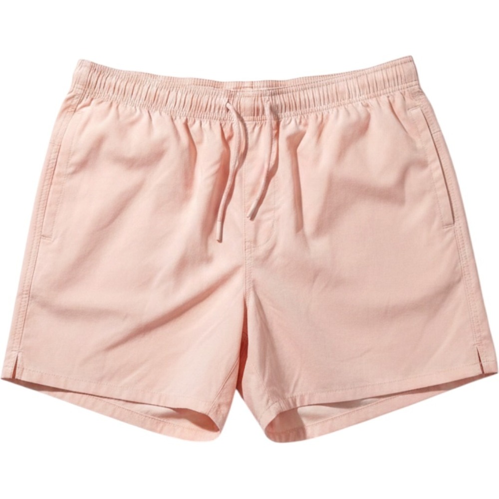 VRST Mens Everyday Shorts Woven Nylon Classic Fit Drawstring Sun Kissed Pink 2XL